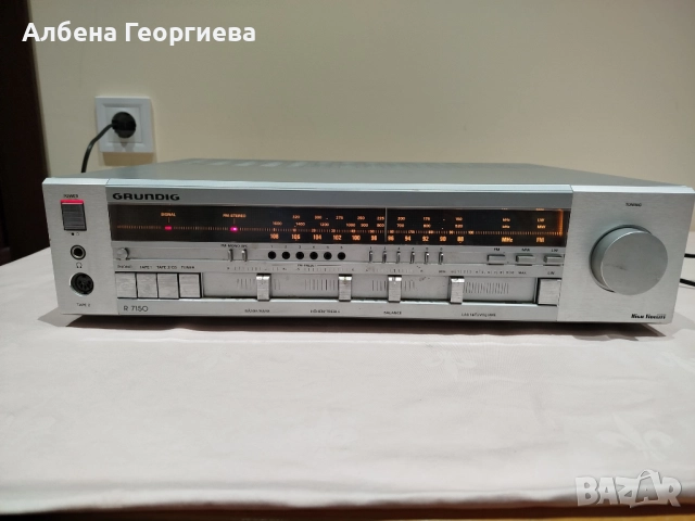 Усилвател GRUNDIG R 7150 AM/FM, снимка 2 - Ресийвъри, усилватели, смесителни пултове - 52095563