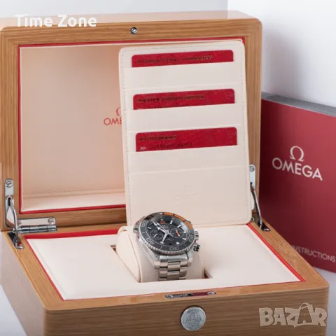 Omega Seamaster Planet Ocean 600M Chronograph 45mm Steel Black Dial Ceramic Различни Варианти, снимка 4 - Мъжки - 48000419