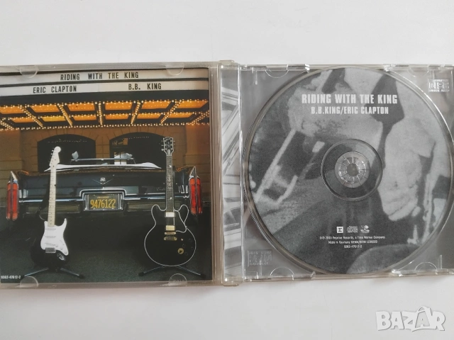 B.B. King & Eric Clapton – Riding With The King - матричен диск музика, снимка 2 - CD дискове - 53575319