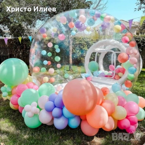 Надуваема балонена къща тип иглу балонна палатка за парти 2,5м, снимка 9 - Други - 51849565