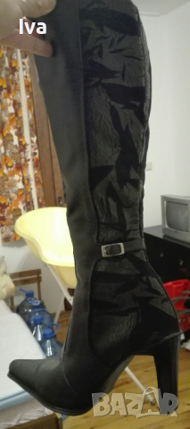 Дамски ботуши от естествена кожа, номер 38, неизползвани!, снимка 4 - Дамски ботуши - 44829457