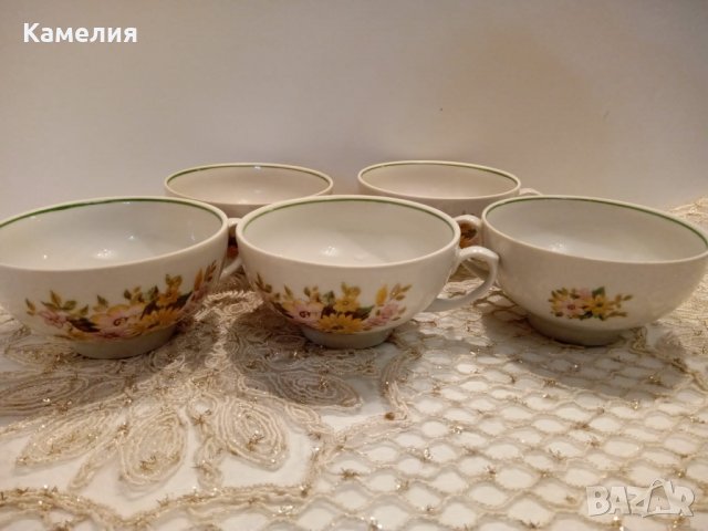 Руски порцелан , снимка 3 - Чаши - 40108236