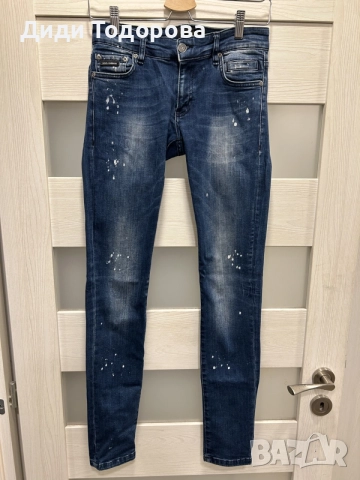 Мъжки стилни маркови дънки Dolce & Gabbana (линия 14 GOLD), снимка 2 - Дънки - 55902167