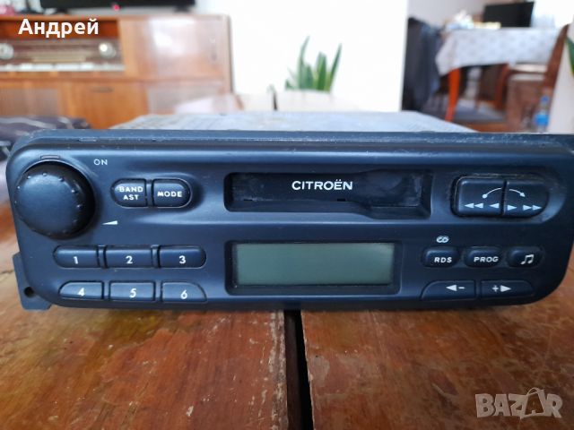 Стар авто радиокасетофон Citroen, снимка 2 - Други ценни предмети - 44759646