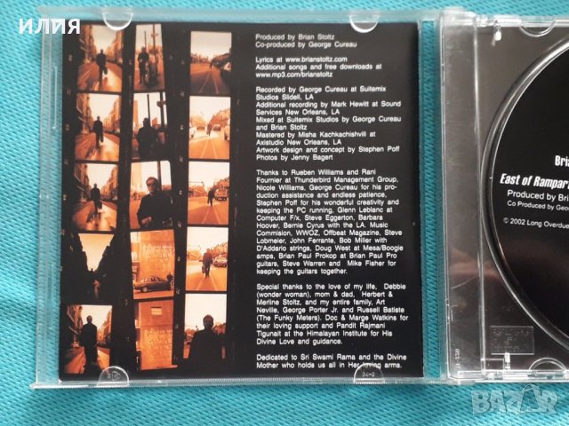 Brian Stoltz – 2002 - East Of Rampart Street(Bayou Funk,Rhythm & Blues), снимка 2 - CD дискове - 42701116