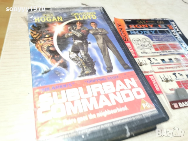 SUBURBAN COMMANDO VHS 2912251037, снимка 5 - Други жанрове - 52925665