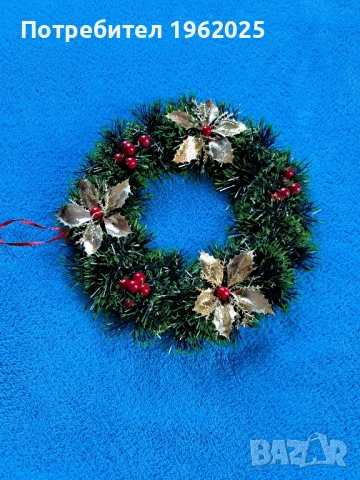 Коледна и новогодишна украса , снимка 18 - Коледни подаръци - 52351540