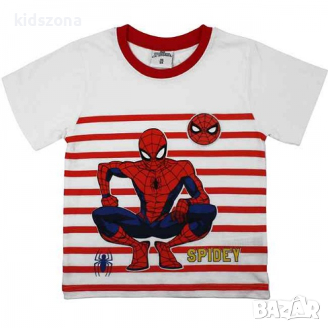 Детска тениска Spiderman за 4, 5, 6, 7, 8 и 9 г. - М5-6