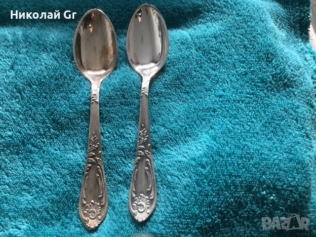 Сервиз за маса посребрен не. Се използва отличен състояние цена за всичко, снимка 3 - Сервизи - 53015876