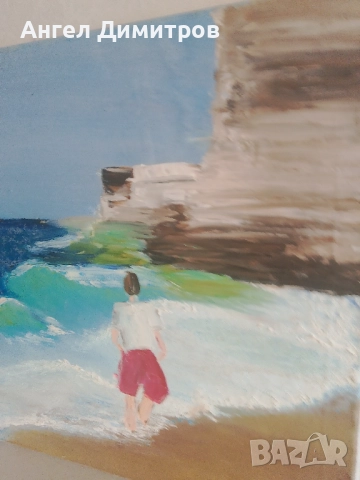 Маслена картина платно , снимка 4 - Картини - 51719948