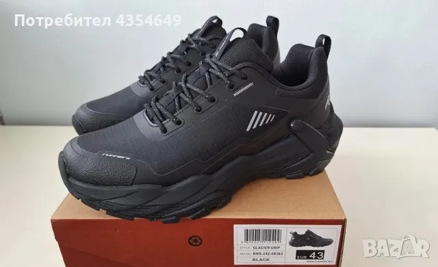 Маратонки Runners, RNS-242-08383, Черен