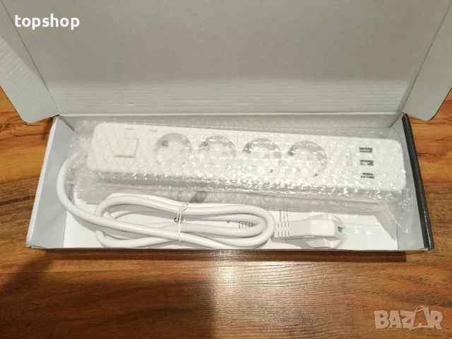 Разклонител KabelDirekt 4 гнезда, 3 USB порта, GS и TUV, защита от пренапрежение, снимка 5 - Друга електроника - 50555706