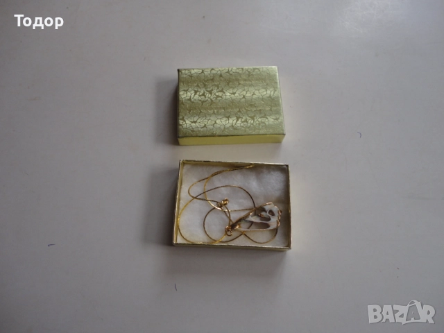 Уникално позлатено колие с обков , снимка 11 - Колиета, медальони, синджири - 52669957