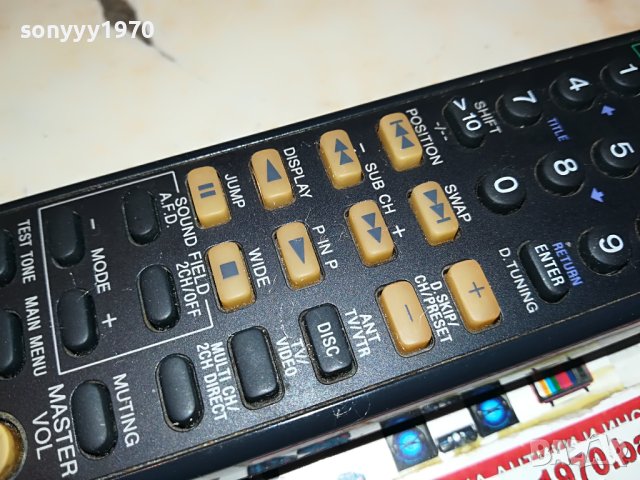 SONY RM-U305 AUDIO REMOTE-SWISS 2904231935, снимка 11 - Ресийвъри, усилватели, смесителни пултове - 40530340