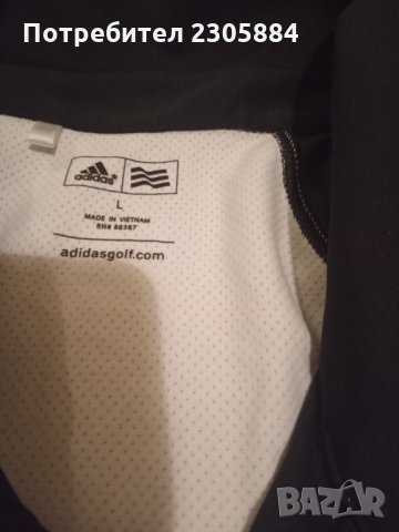 Ризка с къс ръкав Adidas мъжка черно и бяло , снимка 7 - Спортни дрехи, екипи - 34116247