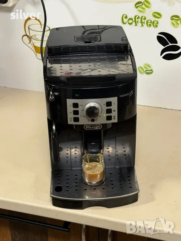 Кафемашина кафе автомат delonghi magnifica S с гаранция, снимка 6 - Кафемашини - 56015351