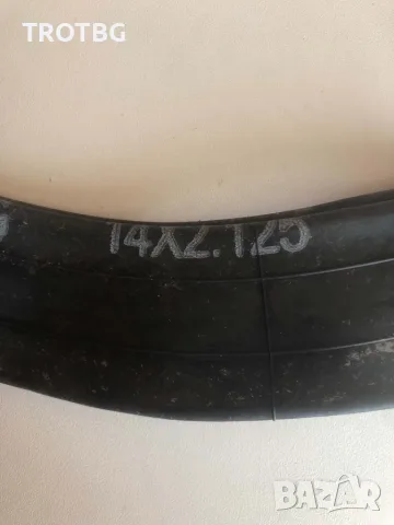 Чифт вътрешни гуми 14×2.125 с крив вентил за KuGoo B2 V1, снимка 4 - Части за велосипеди - 56007401