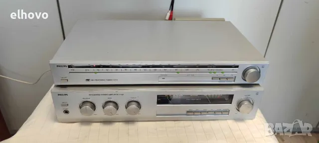 Стерео усилвател и тунер Philips F4121, F2121, снимка 15 - Ресийвъри, усилватели, смесителни пултове - 47459502