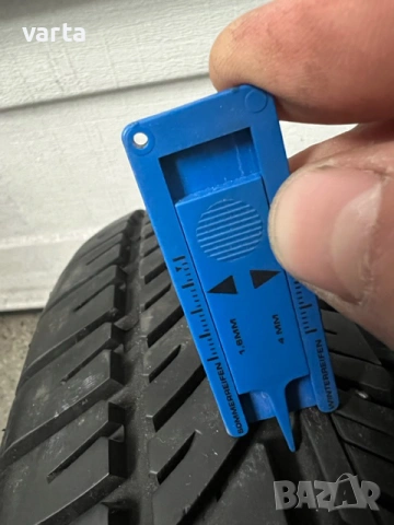 2бр гуми Michelin 185/65/14 Нови, от резервна гума, снимка 4 - Гуми и джанти - 53088237