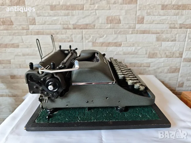 Стара пишеща машина Rheinmetall KsT - Made in Germany - 1950"год. - Антика, снимка 3 - Антикварни и старинни предмети - 55886870