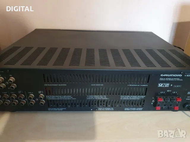 Усилвател GRUNDIG V8200, снимка 4 - Ресийвъри, усилватели, смесителни пултове - 56023464