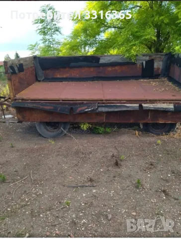 Ремарке за трактор с регистрация , снимка 2 - Селскостопанска техника - 47817426