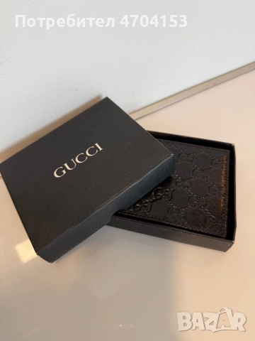 Мъжки портфейл. GUCCI