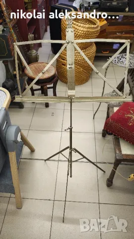 Стара стоика за ноти, снимка 2 - Антикварни и старинни предмети - 49883941