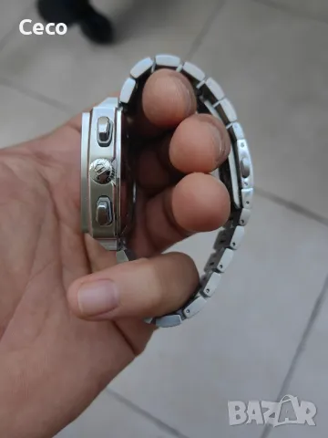 Часовник кварц хронограф Tag Heuer Monaco Steve McQueen , снимка 9 - Мъжки - 47918227