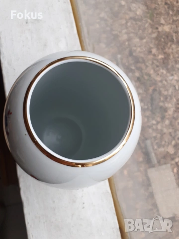 Ваза порцелан KPM Bavaria, снимка 5 - Антикварни и старинни предмети - 53394435