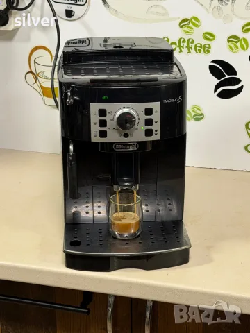 Кафемашина кафе автомат delonghi magnifica S с гаранция, снимка 7 - Кафемашини - 56015351