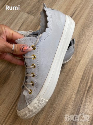 Оригинални шикозни кожени спортни кецове Converse! 40 н, снимка 4 - Кецове - 41085903