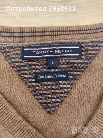 Мъжки Пуловер Tommy Hilfiger, снимка 3 - Пуловери - 48778773