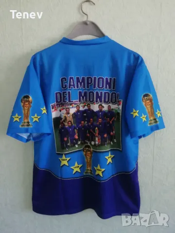Италия Световни Шампиони 2006 мъжка тениска фланелка XL Campioni Del Mondo Italia Italy , снимка 2 - Тениски - 49966473