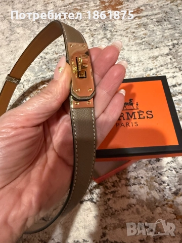 Чисто нов колан HERMES ест кожа
