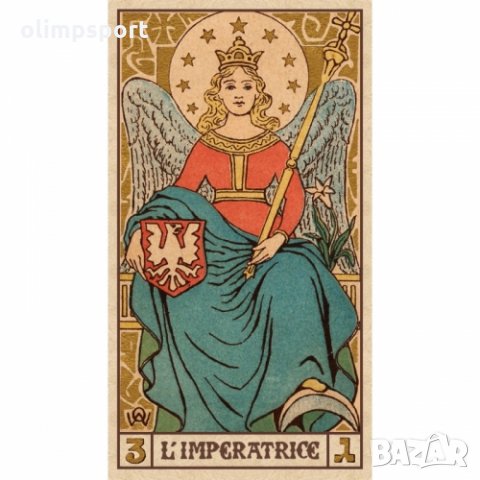 карти таро LOSCARABEO SYMBOLIC TAROT OF WIRTH нови, снимка 3 - Карти за игра - 35888331