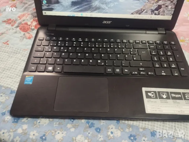 4 ядрен лаптоп Acer Aspire E-15, снимка 3 - Лаптопи за дома - 48628043