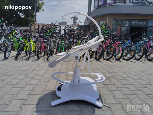 CANGAROO Електрическа люлка LA SCALA розов, снимка 4 - Детски люлки - 53565183