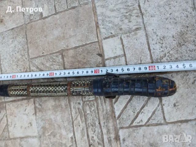 Стар камшик, снимка 6 - Антикварни и старинни предмети - 48720902