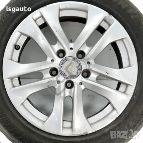 Алуминиеви джанти 5x112 с гуми R16 Mercedes-Benz C-Class 204 (W/S/C) 2007-2014 ID: 144596, снимка 4 - Гуми и джанти - 49554126