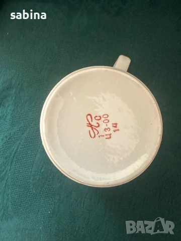 Големи съветски чаши-мъг за чай, Полонное, СССР, снимка 3 - Чаши - 53125184