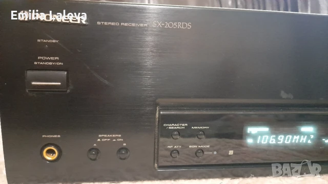 PIONEER SX 205 RDS, снимка 3 - Ресийвъри, усилватели, смесителни пултове - 50592854