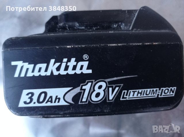 Акумулаторна батерия MAKITA 18 волта 3 ампера BL1830-за ремонт, снимка 7 - Винтоверти - 44421450