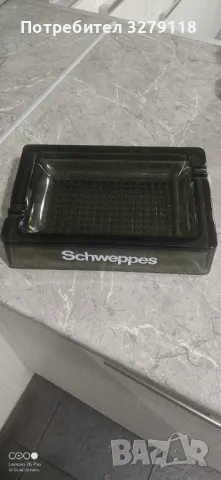 Рекламен пепелник на Schweppes, снимка 3 - Декорация за дома - 48460999