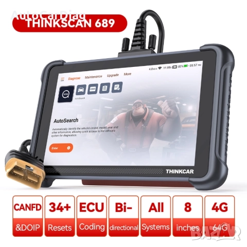 Thinkcar 689 Професионална диагностика 