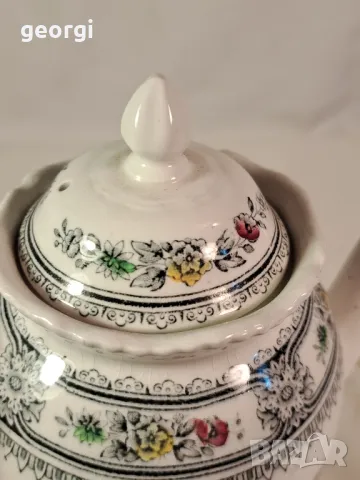 Английски порцеланов чайник Dorset    23/1, снимка 5 - Сервизи - 49327910