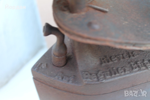 Немска ютия на пара , снимка 7 - Антикварни и старинни предмети - 52539571