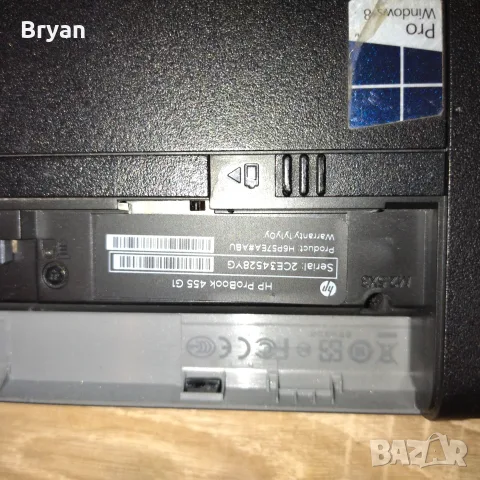 HP ProBook 455  G1  A4-4300,6570b i5, 250 g1 15,6 лаптопи, снимка 8 - Части за лаптопи - 55954183