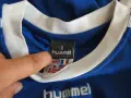 Тениска Greve Boldklub — Домакински Hummel — Мъже размер XXL Синьо, снимка 4