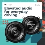 Колонки за автомобил, Pioneer TS-G1020S, 4″ 2-лентов, 210 W макс. / 30 W RMS, 4 Ω, Coaxial, 1 двойка, снимка 4